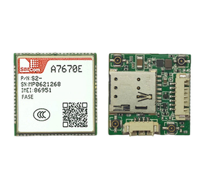 Placa de Desarrollo Inalámbrica A7670E LTE Cat 1 4G con Antenas GPS y LTE - Product Image 1