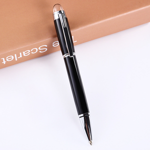 <span class=keywords><strong>Penna</strong></span> a sfera personalizzabile in metallo con <span class=keywords><strong>resina</strong></span> Top nuovo Design per regali aziendali larghezza di scrittura 1.0mm - Product Image 2