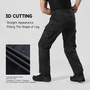 Vestiti tattici kaki elasticizzati elasticizzati all'aperto idrorepellenti per uomo <span class=keywords><strong>pantaloni</strong></span> <span class=keywords><strong>Cargo</strong></span> - Product Image 4