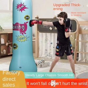Sacs <span class=keywords><strong>de</strong></span> <span class=keywords><strong>frappe</strong></span> gonflables pour jeunes, en PVC écologique, équipement d'entraînement <span class=keywords><strong>de</strong></span> boxe, colonne d'eau verticale 1,2m-1,6m, 0,5kg, garantie 1 an - Product Image 2