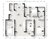Matériaux de construction tout-en-un écologiques, étanches, pour la conception graphique de rangements/placards modernes 3D pour l'intérieur et l'extérieur des chambres