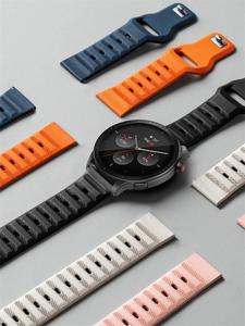 Cinturini in Silicone Traspirante da 20mm 22mm per <span class=keywords><strong>Samsung</strong></span> Galaxy <span class=keywords><strong>Watch</strong></span> 5 <span class=keywords><strong>4</strong></span> 44mm 40mm Popolari Cinturini Sostitutivi in Silicone da 20MM 22MM - Product Image 2