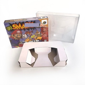 กล่องเกมส์คุณภาพสูง Usa Super Smash Bros สำหรับเครื่อง 64 บิต กล่องกระดาษแข็งหนาพร้อมถาดใส่ตลับเกมส์ สำหรับเปลี่ยนกล่องตลับเกมส์ N64 - Product Image 2