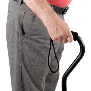 Bastone da Passeggio Estensibile Bariatrico, Bastoni da Passeggio per Anziani, Alluminio Nero KMINA K10026 - Product Image 4