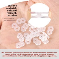 Kit de Correction des Ongles Incarnés en Acier Inoxydable avec Outil d'Installation et Patch de Correction