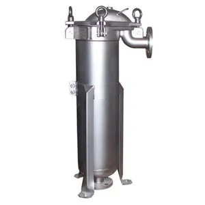 Side Entry 304 Stainless Steel Filter Bag Housing PP PE Nylon Filter bag Waste Water Purification/Liquid/Oil/Wine industry