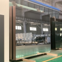 Cheap Large Tempered Mirror 2440*1830 3660*2140 Wall Mirror Glass Sheets Panels for Gym Big Wall Frameless Exercise Mirror