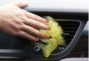 Gel Nettoyant Innovant Super Doux et Adhésif pour Clavier, Grille d'Aération de Voiture, Détails Intérieurs, Ordinateur Portable, PC, avec Logo Personnalisé - Product Image 3