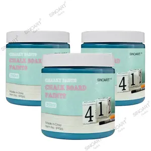 SINOART Tùy Chỉnh 250ML Bảng Phấn Sơn Sang Trọng Chalk Sơn Đồ Nội Thất Và Nội Thất Sơn Cho Trang Trí Nội Thất Và Tường