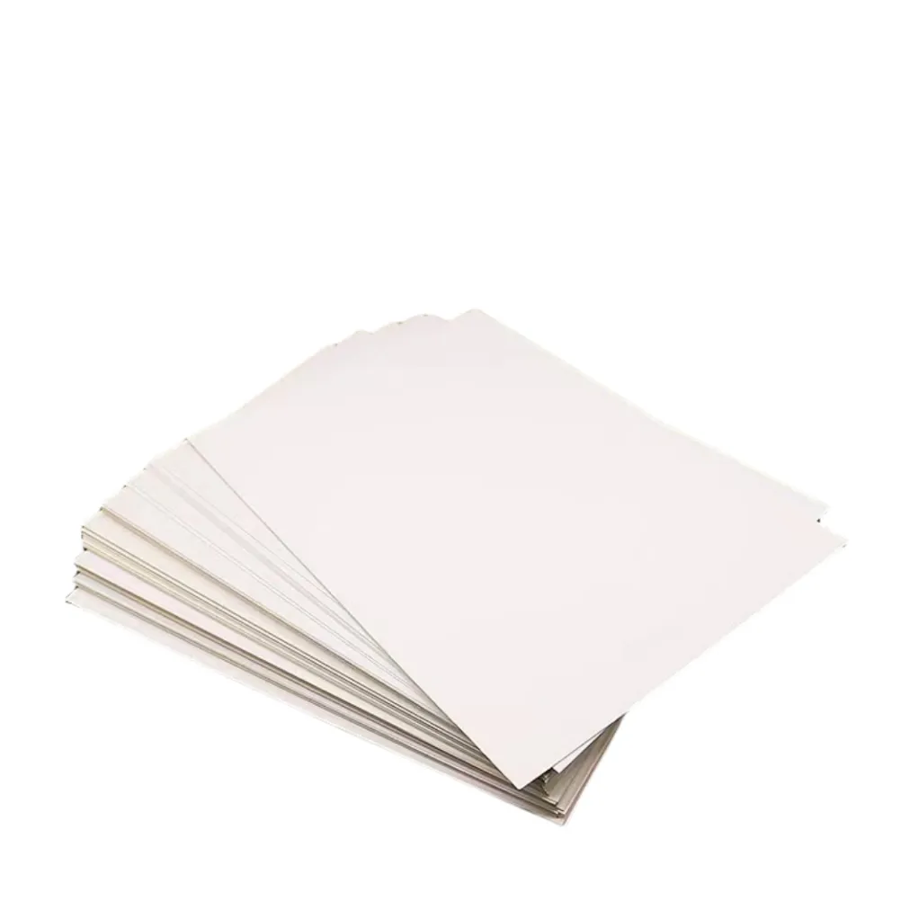 Fabricant de papier panneau ivoire laminé de qualité alimentaire taille personnalisée C2S SBS GCU GC1 FBB papier en feuille