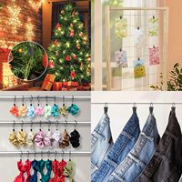 Clips para Cortinas, Ganchos para Cortinas, Clips Pequeños para Cortinas, Accesorios para Actividades en Interiores y Exteriores