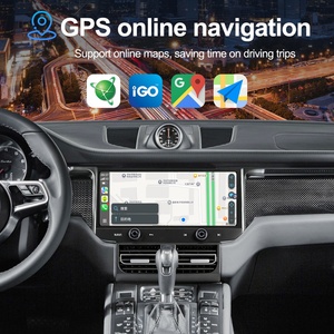 Navihua New Design 12.3 Inch Android 13 Multimedia Stereo Radio Head <b>Auto</b> Carplay Monitor Car Player for Porsche Macan 2014-2017 - Product Image 2