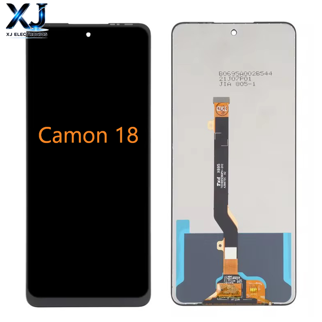 For Tecno Camon18 Screen Replacement Assembly LCD Display with 1-Year Warranty for Ch6 Ch7 18 18P 18Pro