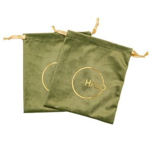 Fashion Luxury Women's Velvet <b>Drawstring</b> <b>Pouch</b> Velvet Dust <b>Pouch</b> Bag Velvet Jewelry Gift Storage <b>Pouch</b> With Silk Ribbon - Product Image 5