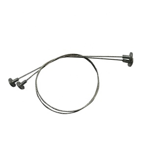 Cavo di sicurezza personalizzato in fabbrica assemblaggio a fune in acciaio inossidabile con alette di montaggio - Product Image 1