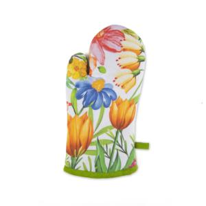 Guanto da Forno Excelsa Blooming Cotton 32x18 Cm Multicolore - Product Image 1