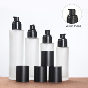 Groothandel Matglas <span class=keywords><strong>Spray</strong></span> En Pomp Flessen/Potten Voor Huidverzorging Crème Mascara Pruiken Cosmetica Set 20Ml-120Ml 30G-50G Maten - Product Image 2