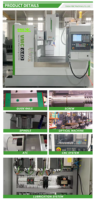 Centre d'usinage CNC VMC640 haute précision avec broche BT40 et magazine automatique simple à 16 outils