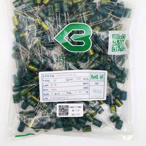 Factory Direct RC400M6R8L010*13TH-2A1E 10*13 Capacitors Through-Hole Electrolytic Capacitors 6.8uF 20% 400V - Product Image 1