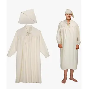 2024 High Quality Soft Middle Eastern Thobe Islamic Halloween Men Costume Robes