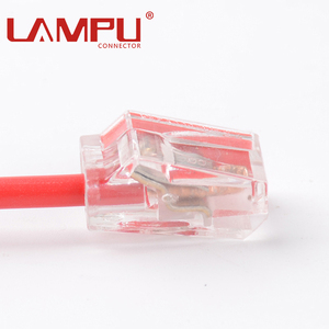 高品質コンパクトスプライス<span class=keywords><strong>2</strong></span>ピンLED電気プラグインプッシュインクイックワイヤケーブル接続 - Product Image 4