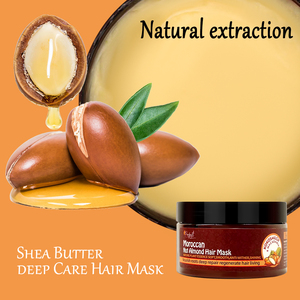 Masque à l'huile d'argan hydratant en profondeur lissant les <span class=keywords><strong>cheveux</strong></span> bouclés extrait d'argan réparant les <span class=keywords><strong>cheveux</strong></span> abîmés 500ml - Product Image 2