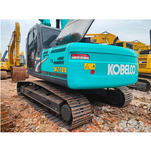 Excavadora de orugas Kobelco Sk210d de 21 toneladas usada, excavadora de orugas hidráulica de segunda mano original fabricada en Japón - Product Image 4