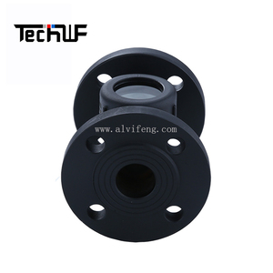 Carbon Steel Flange Flow Indicator Liquid Gas Impeller <strong>Turbine</strong> Metal Tube <strong>Flowmeter</strong> - Product Image 3