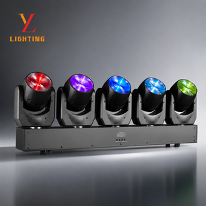5ตาไฟ LED 60W 4IN1ทอร์นาโดขยับได้5ดวงสำหรับ DMX512ทำแผนที่พิกเซลไฟเวทีแบบแอคทีฟสำหรับคอนเสิร์ตดิสโก้ - Product Image 1