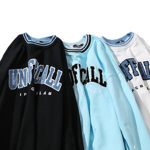 Men's Letter Print Crew Neck Cotton T-shirt - Product Image 4