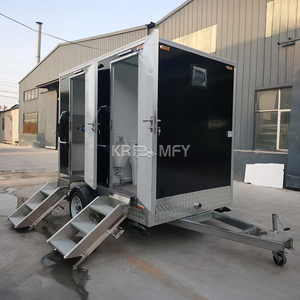 Maisonnette en bois préfabriquée de luxe avec douche, conforme aux normes américaines 2025, sur roues, caravane mobile de voyage - Product Image 4