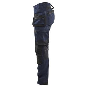 BLAKLADER - 713218328600C44 Pantalón Craftsman Mujer con elástico Azul marino oscuro-PANTALÓN DE TRABAJO EAN 7330509923986 - Product Image 5