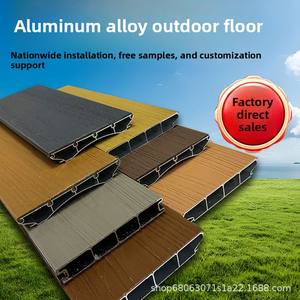 Revêtement de sol extérieur en alliage d'aluminium carré pour terrasses panoramiques, terrasses, villa, cour, décoration - Product Image 3