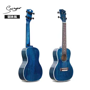 Beste merk goede kwaliteit solid mahonie hout concert ukulele met aquila string