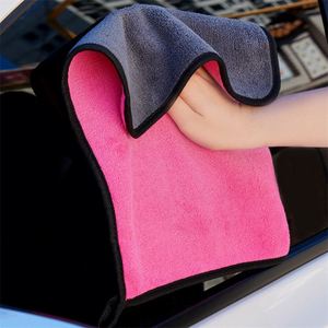 Toalla de microfibra de secado rápido de doble cara trenzada cuadrada para lavado de coches, técnica de tejido retorcido para recogida de agua, directo de fábrica - Product Image 2