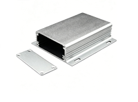 Boîtier de châssis en aluminium sur mesure pour amplificateur audio électronique, avec usinage, pliage et estampage