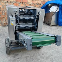 Automatische kokosnootschilmachine, commerciële kokosnootschilvezelverwijderaar voor de verwerking van volwassen kokosnoten