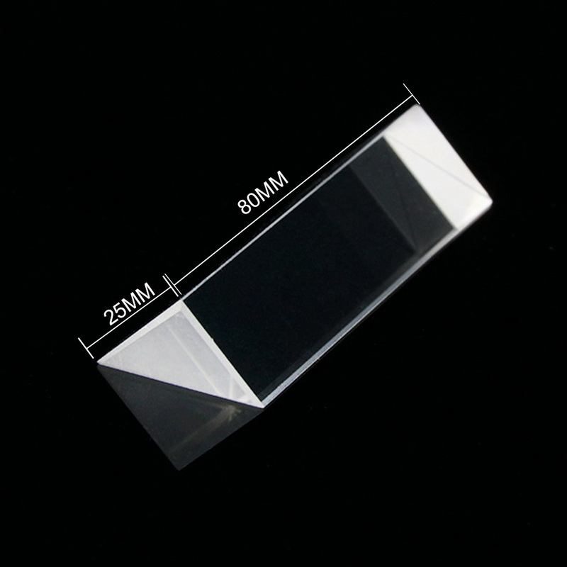 Prisma Triangolare In Vetro Ottico 5cm: Gioca Con La Luce E Crea Arcobaleni - 2