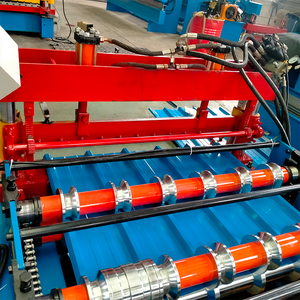 Otomatik Rulo IBR Sac Levha Üretim Metal Çatı Kaplama Rulo Makinesi Çatı Şekillendirme Makinesi Fabrikası Özel Üretim Doğrudan Satış - Product Image 3