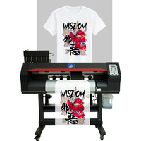 Fábrica barata 60cm Dtf impresora camiseta máquina de impresión PET película impresión Plotter máquina camiseta tela