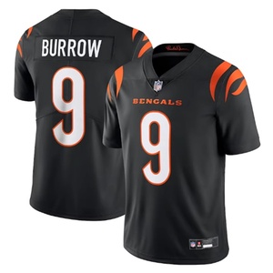 Cincinnati Bengals Ja'Marr Chase 5 Chase Jersey Heren 9 Joe Burrow Spring Rugby Jersey Borduurwerk American Football Jersey - Product Image 2