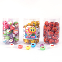 Halal gecertificeerde 10 gram fruitige, meerkleurige gummy ballen snoepgoed, aanpasbare vormen, kerstsnoep met jamvulling