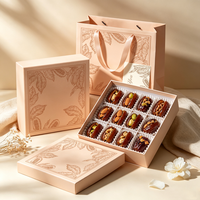 Boîte de luxe personnalisée avec couvercle et base en carton rigide pour emballage cadeau de desserts et chocolats – Vente en gros, personnalisation usine