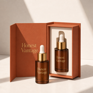 30 ml Hair Body Facial Oil Serum <b>Bottle</b> Flat Shoulder Essence Cylinder <b>Glass</b> <b>Dropper</b> <b>Bottle</b> Packaging Gift Box - Product Image 1