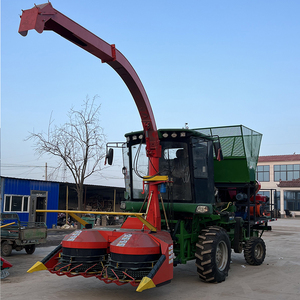 Hoàn toàn tự động ủ chua thu hoạch máy tự hành ủ chua thu hoạch và đóng gói tích hợp máy gặt đập - Product Image 6