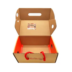 独特的鞋盒供应商便宜批发价格创意定制标志带盒包装的鞋