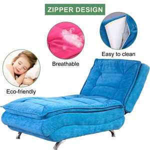 Fauteuil de salon 3-en-1 en <span class=keywords><strong>velours</strong></span> <span class=keywords><strong>noir</strong></span> confortable et doux Fauteuil de salon Za Kisasa China Cama Barato Para <span class=keywords><strong>Casa</strong></span> Relaxing Dining Bedroom - Product Image 5