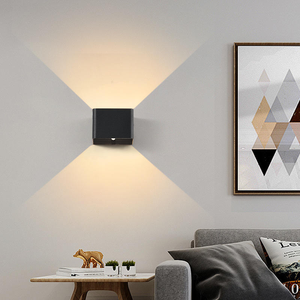 6 wát <span class=keywords><strong>LED</strong></span> tường ánh sáng USB có thể sạc lại không dây với cảm biến chuyển động cho nhà trong nhà trang trí & vườn chiếu sáng New up tường ánh sáng - Product Image 4