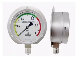 Manômetro Resistente a Choques com Faixa de -<span class=keywords><strong>1</strong></span> a <span class=keywords><strong>6</strong></span> <span class=keywords><strong>MPa</strong></span>, Manômetro Marinho em Aço Inoxidável 304, Fabricado na China Continental - Product Image 2