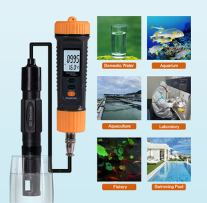 Analyseur <span class=keywords><strong>d</strong></span>'<span class=keywords><strong>oxygène</strong></span> dissous et testeur <span class=keywords><strong>de</strong></span> température intelligent avec application, haute précision, pour aquariums, poissons, hydroponie, piscines - Product Image 2